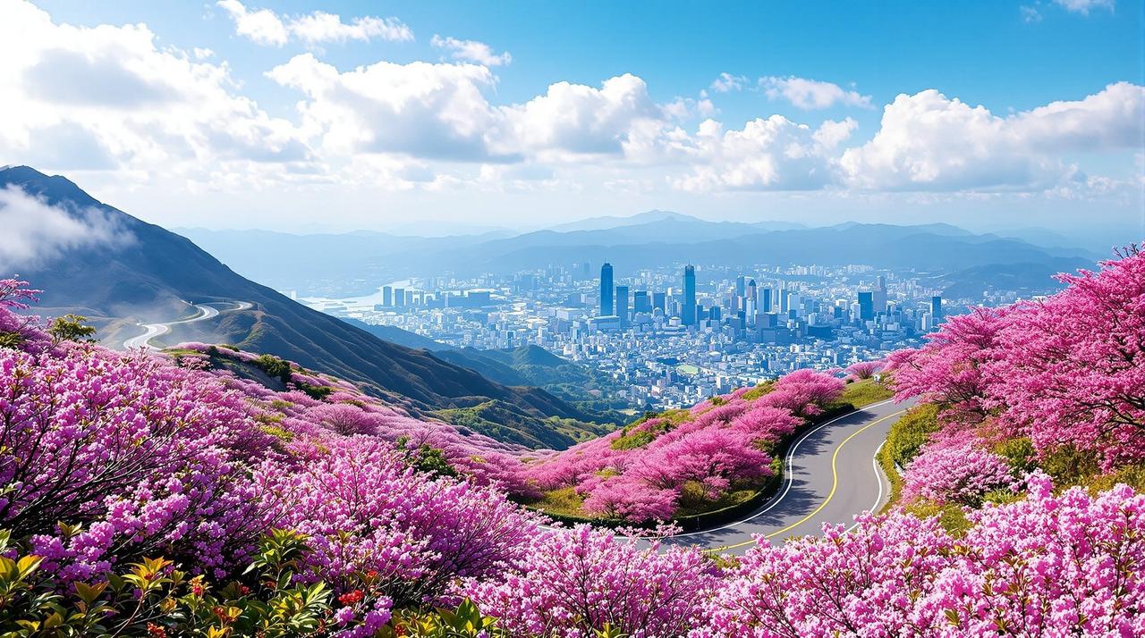 飞马影视 - 台湾阳明山杜鹃花季全攻略
