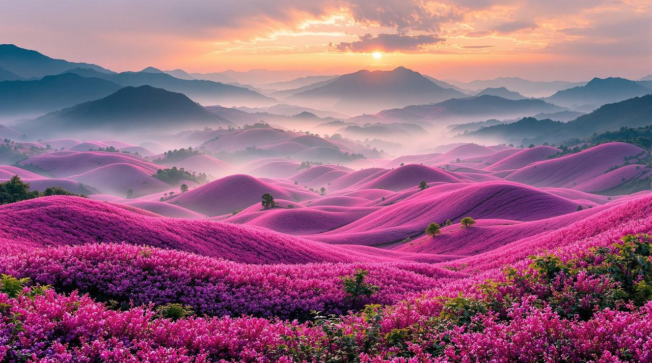 飞马影视 - 贵州百里杜鹃花海全景实拍